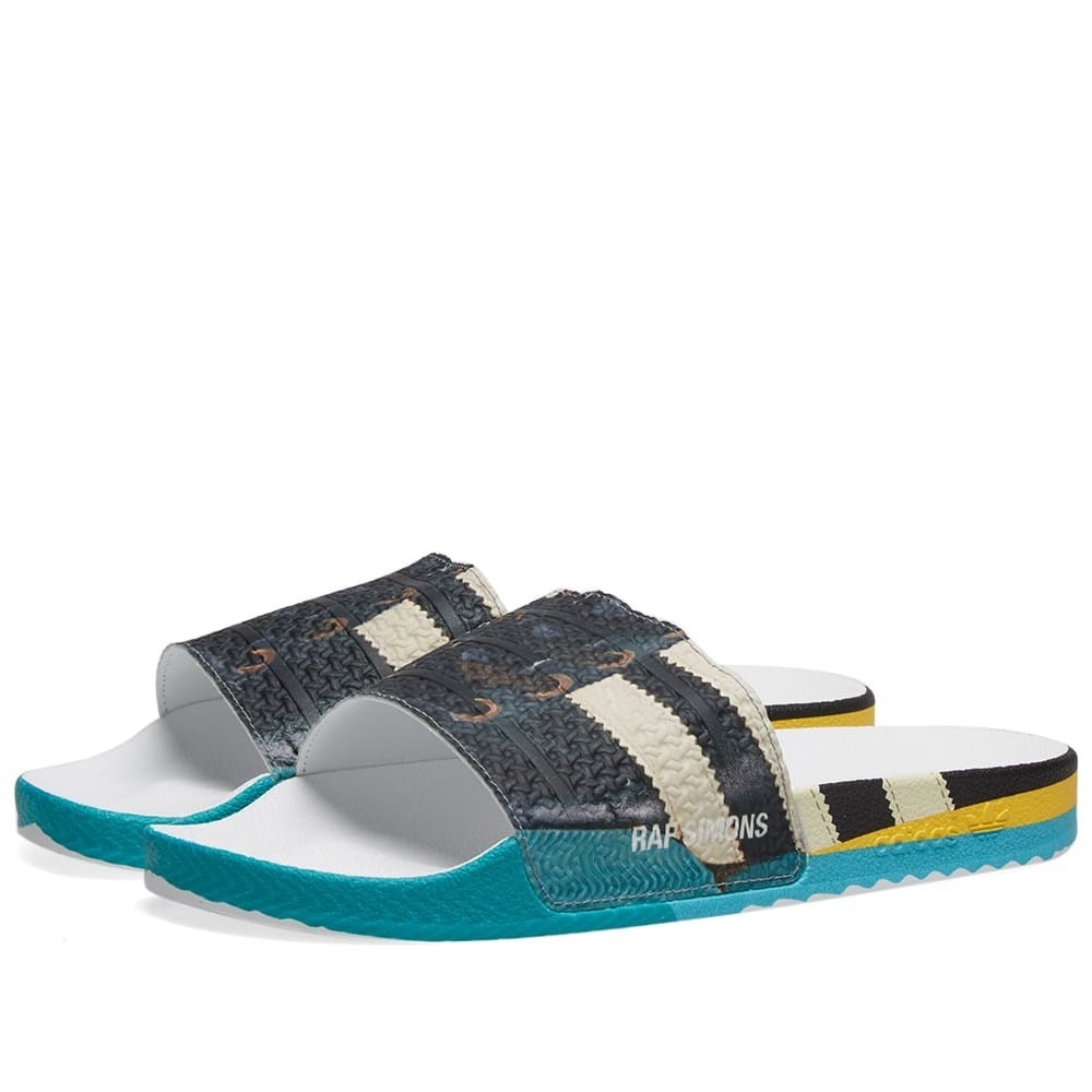 Raf Simons Samba Adilette Rubber Slides ADIDAS